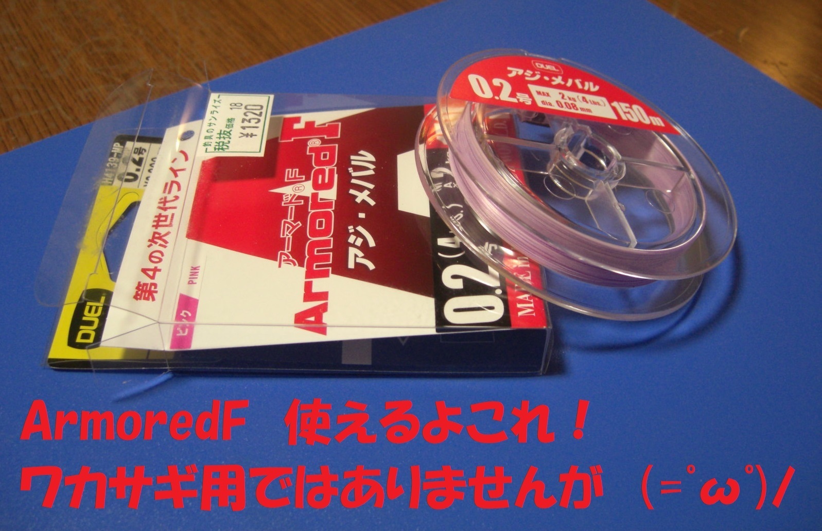 電動リールに巻くラインって ワカサギ用でなくても ぐうたら釣り日記